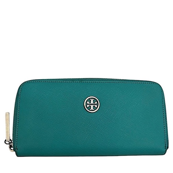 TORY BURCH ROBINSON ZIP AROUND WALLET